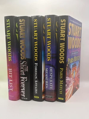 Stuart Woods Stone Barrington Lot of 5 HC 1st Edition Books Mystery Thriller - Image 1 of 4