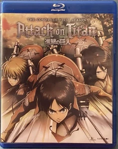 ATTACK on TITAN THE COMPLETE FIRST SEASON BLURAY EXCELLENT COND. See description - Picture 1 of 2