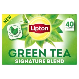Bolsas de té verde mezcla exclusiva sin azúcar 40 quilates té caliente o helado con cafeína - Imagen 1 de 10