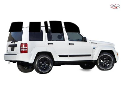 Kit de película de tinte de ventana de 2 capas precortada personalizada computarizada para Jeep Liberty 2008-2013 Foto 1 de 4