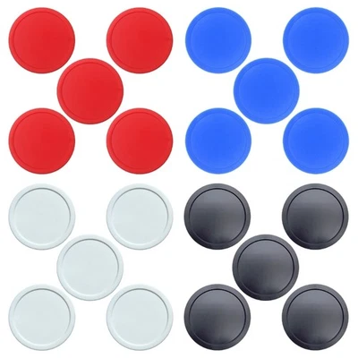 5Pcs Air Hockey Pucks 2.5in Heavy Replacement Pucks Plastic Round Hockey Pucks - Image 1 of 4