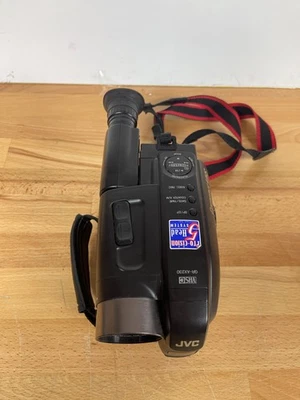 JVC GR-AX230U Compact VHS-C Camcorder 22x Zoom – Tested w/ Charger & 2 Batteries - Image 1 of 4