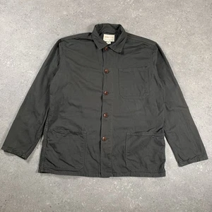 Uskees Jacket Mens Extra Large Brown 3001 Chore Utility Field Workwear Overshirt - Picture 1 of 8