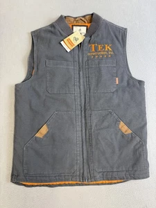 Legendary Whitetails Vest Mens Medium Canvas Cross Trail Workwear Utility - Picture 1 of 19