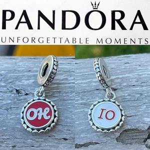 Rare Pandora Ohio State University Exclusive Buckeyes Dangle Charm - Picture 1 of 6