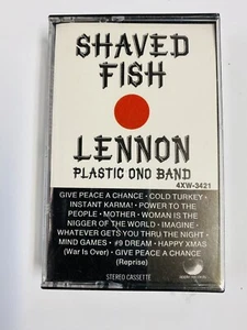 John Lennon 1975 SEALED Shaved Fish Cassette Tape - Picture 1 of 3