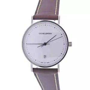 Georg Jensen Koppel Date Quartz Men's Watch 3575707 - Picture 1 of 4