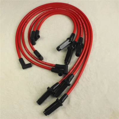 JDMSPEED 10.5mm Performance Red Ignition Spark Plug Wires 3800 Series II L67 - Изображение 1 из 4