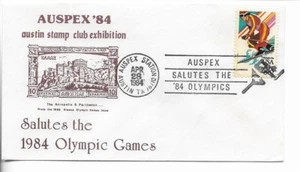 1984-VERANSTALTUNGSBRIEF-AUSPEX-AUSTIN BRIEFMARKENCLUBAUSSTELLUNG-AUSTIN, TEXAS - Bild 1 von 1