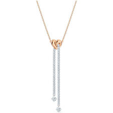 Swarovski Women's Necklace Lifelong Heart Rose Gold and Silver Tone 5517952