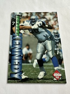 1995 Collector's Edge #184 Cortez Kennedy NFL Seattle Seahawks - Image 1 of 2
