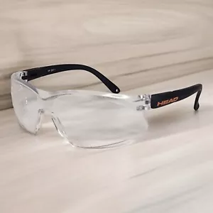 Gafas de seguridad transparentes para la cabeza racquetball HP ANSI Z87.1 protección para los ojos - Imagen 1 de 17