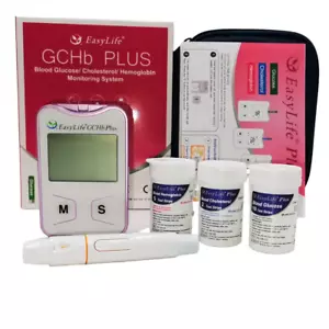 TOTAL HOME CHOLESTEROL EASYLIFE + GLUCOSE +HAEMOGLOBIN MULTI - METER PACKAGE - Picture 1 of 1