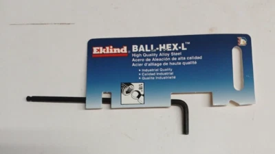 EKLIND 14308 1/8 LONG ARM BALL-HEX-L KEY - Image 1 of 2