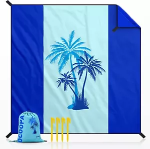 ¡Nuevo! Manta de playa OCOOPA Diveblues a prueba de arena 10'X 9' se adapta a 6-8 adultos paquete fácil - Imagen 1 de 49