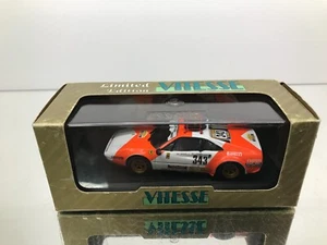 VITESSE L088 FERRARI 308 GTB SPANISH BAJA RALLY 1982 #343 -RED 1:43- GOOD IN BOX - Picture 1 of 7
