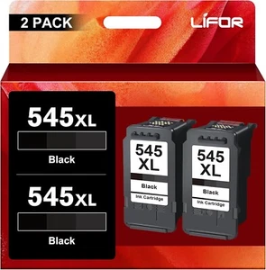 LIFOR PG-545XL Replacement for Canon PG 545 Black Ink Cartridge for Pixma TS335 - Picture 1 of 12