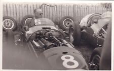 VANWALL SPECIAL, G.A.VANDERVELL AT WHEEL, GOODWOOD 25tH., SEPT., 1954 PHOTOGRAPH