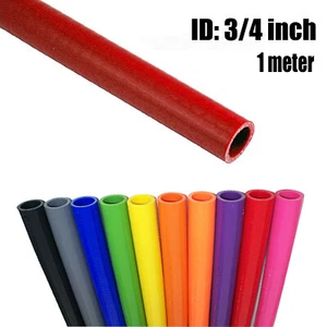 ID 3/4" / 19mm SILICONE INTERCOOLER COUPLER STRAIGHT HOSE 1 METER Pipe length - Picture 1 of 5