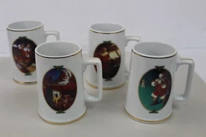 Coca Cola Weihnachtstassen Vintage Sammleredition Weihnachtsmann 1996 4er Set - Bild 1 von 21