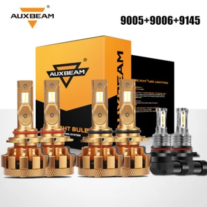 For Dodge Charger 2006 2007 2008 2009 Canbus LED Headlight Fog Lamp Bulbs Kit 6x - Picture 1 of 12