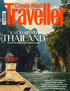 UK Conde Nast Traveller Magazine Thailand, Genoa, New Orleans, Paris, April 2025 - Picture 1 of 3
