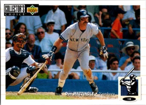 Don Mattingly 1994 Collector's Choice #192 Silver Signature Baseball Card - Picture 1 of 2
