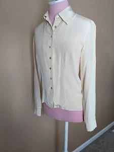 PETITEsilk Bluse Cremeweiß 4 - Bild 1 von 9