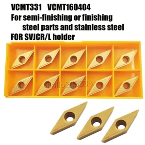 VCMT160404 VCMT331 CNC carbide Turning insert FOR steel and stainless steel. - Picture 1 of 4