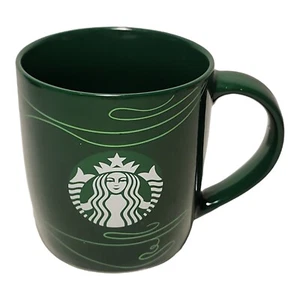 Starbucks 2020 Green Swirls Holiday Coffee Mug Tasse Mermaid Logo 12 Fl. Oz - Bild 1 von 7