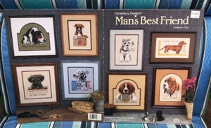 MAN'S BEST FRIEND Collection Two - 8 Dog Designs Cross Stitch Pattern Canterbury - Picture 1 of 11