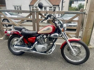 YAMAHA XV250 S VIRAGO, 2000/W ONLY 1751 MILES, 1 OWNER, RED - Picture 1 of 19