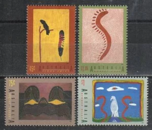 Australia Stamp 1336-1339 - Aboriginal paintings - Picture 1 of 1