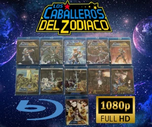 Los Caballeros del Zodiaco: Set COMPLETO 11 BLU-RAYs Espanol Latino HD Nuevos. - Picture 1 of 16