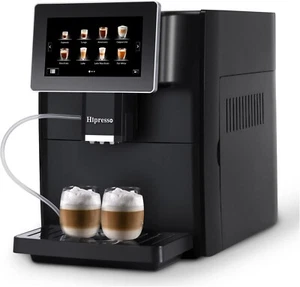 Hipresso Super-automatic Espresso Coffee Machine -Large 7 Inches HD TFT Display  - Picture 1 of 7