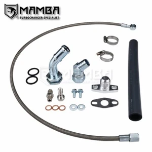 89~ MAZDA MIATA MX-5 w/ Greddy TD04HL-15G-8.5 turbo oil feed & return line kit - Picture 1 of 4