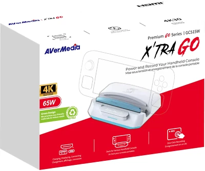 NUEVO AverMedia X'TRA Go Capture Dock discos portátiles hasta 4K 30 FPS Foto 1 de 2