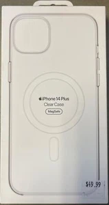 GENUINE Apple iPhone 14 Plus Clear Case MagSafe Original Sealed - Picture 1 of 2