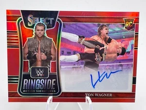 2022 WWE Select - Ringside Auto Red - /99 Von Wagner - Bild 1 von 2