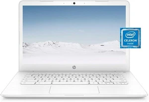 HP Chromebook 14-ca051nr, Intel Celeron Processor N3350, 4 G 14-ca051nr, HP 14 - Picture 1 of 13