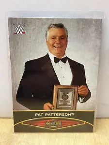 2015 Topps WWE Road to Wrestlemania Pat Patterson Hall of Fame 6 - Picture 1 of 2