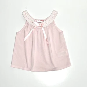 American Girl Pink Pajama Top For Girl Pink Sleeveless Tank Size XS (6) - Picture 1 of 8
