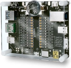 Treedix Usb-Kabeltester, Usb-C-Kabeltester, Usb-Datenkabeltester Prüfplatine Für - Bild 1 von 7