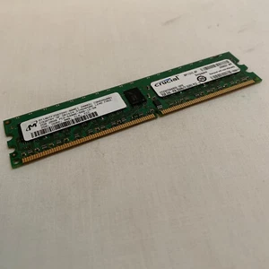 Crucial CT25672AA800.18FE Micron MT18HTF25672AY-800E1 2GB RAM DDR2 PC2-6400 Memo - Picture 1 of 2