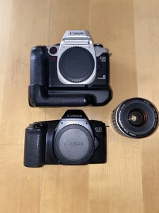 Canon EOS 50e & Canon EOS 1000 mit Objektiv - Bild 1 von 6