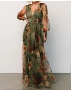 Baltic Born Layla Tüll Maxikleid Größe M Neu mit Etikett - Bild 1 von 12