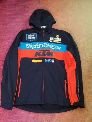 Troy Lee Designs 2019 Team TLD KTM Pit Jacket - Navy Size Medium  - Image 1 of 4