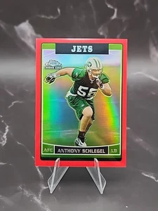 2006 Topps Chrome Anthony Schlegel Red Refractor/25 Rookie #194 edición especial - Imagen 1 de 3