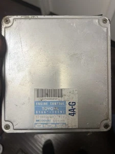 Toyota Mr2 Ecu 1989 Mk1b A/T Automatic Engine Control 89661-17191 - Picture 1 of 3