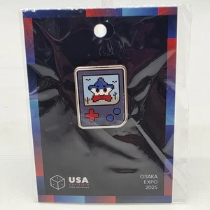 Spilla esclusiva Osaka Expo 2025 USA Pavilion distintivo negozio ufficiale portatile sigillata - Foto 1 di 7